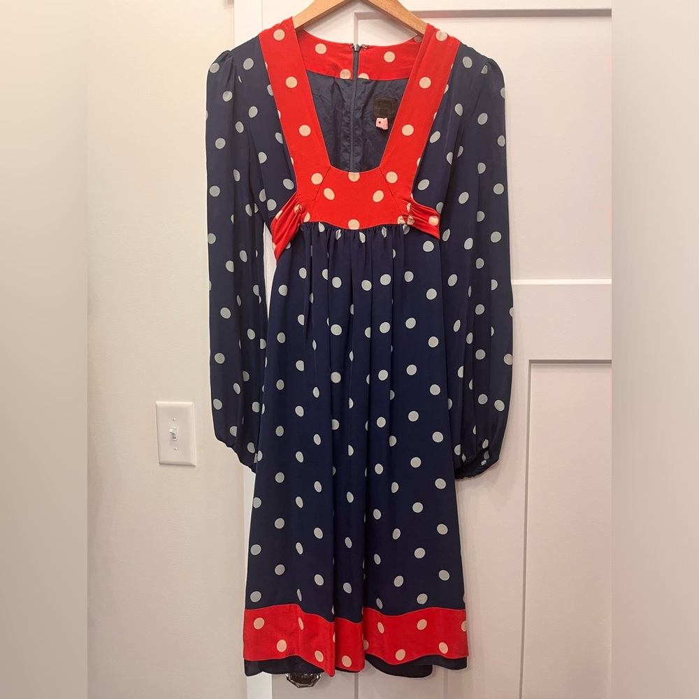 Anna Sui women’s silk dress